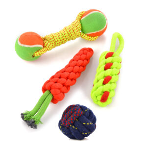 The Dog Chewing Rope Toys toys can help your pet cleaning teeth and strengthen biting force