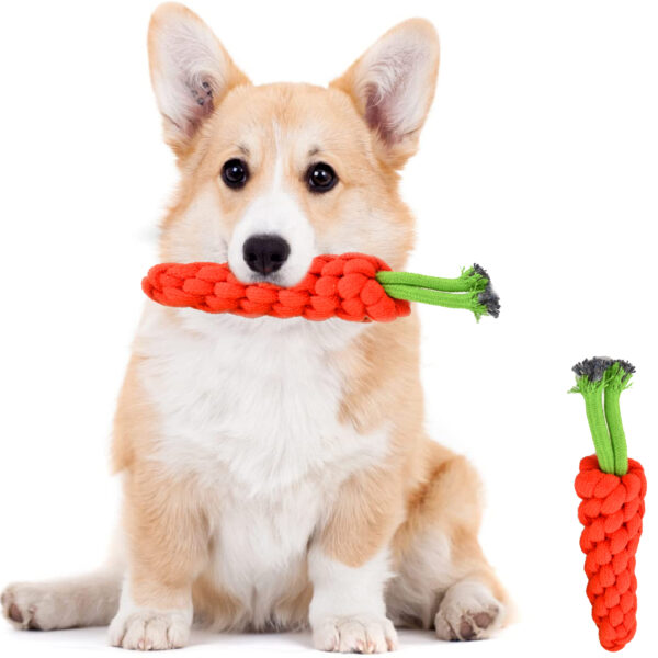 carrot dog toy