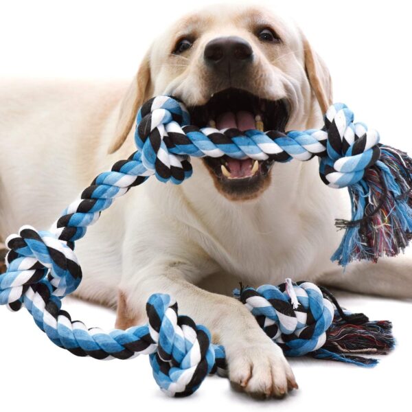 5 knot Rope Dog Chew Toy